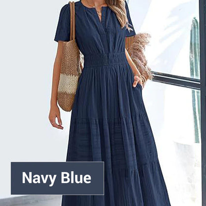 Smocked Maxi Dress for Women