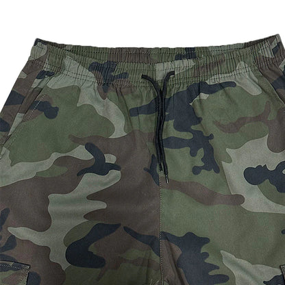 Men’s Camouflage Multi-Pocket Cargo Shorts