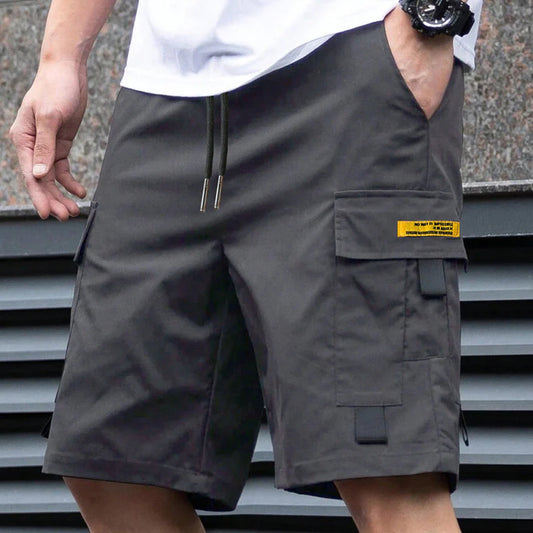 Men’s Drawstring Waist Cargo Shorts