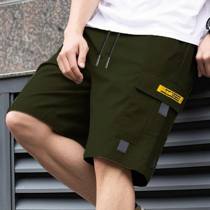 Men’s Drawstring Waist Cargo Shorts