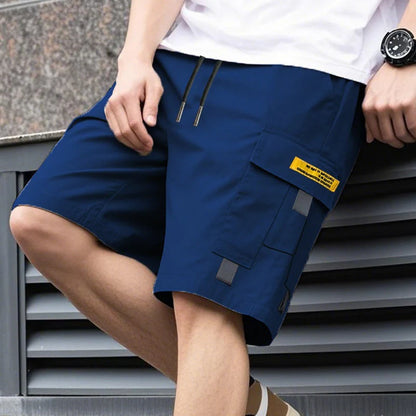 Men’s Drawstring Waist Cargo Shorts