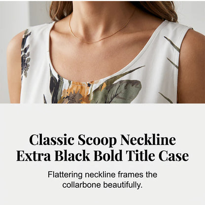 Women’s Sleeveless Flowing Maxi Dress