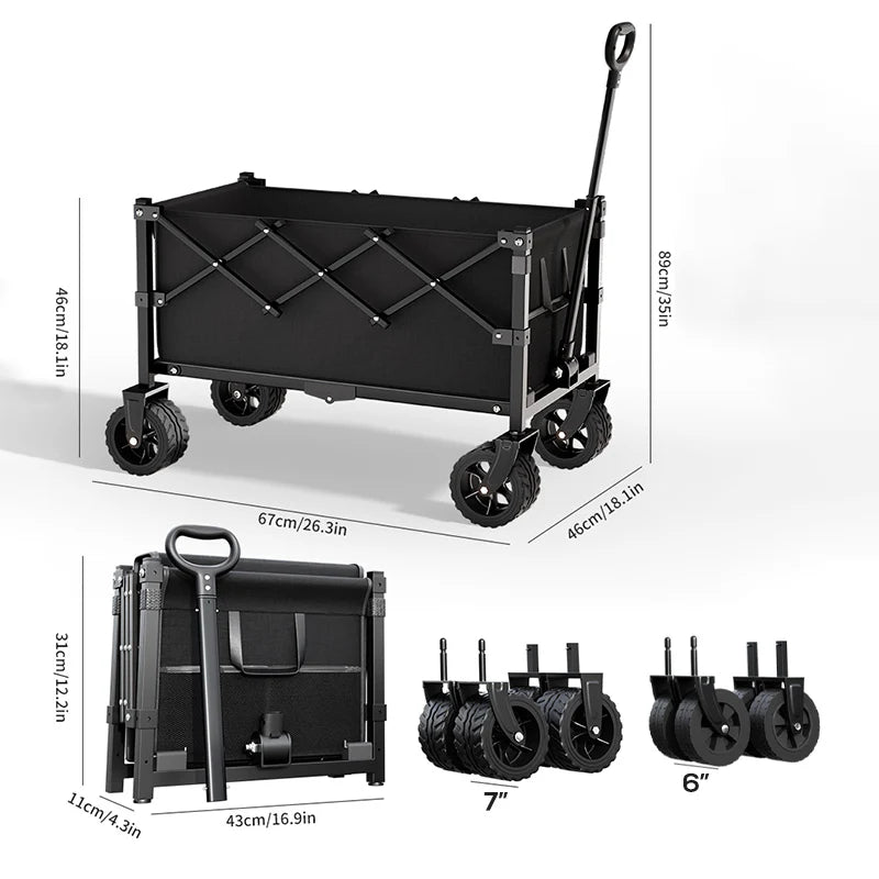 Foldable Outdoor Utility Wagon
