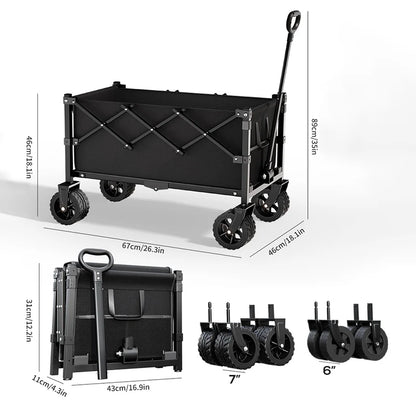 Foldable Outdoor Utility Wagon