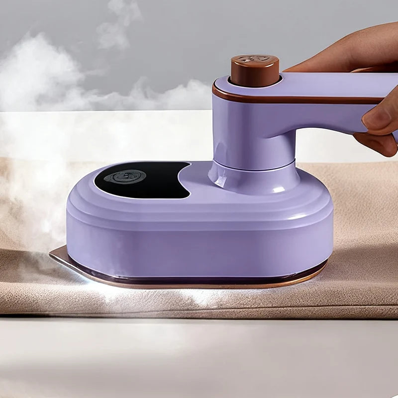 Portable Handheld Steam Iron with Rotating Head