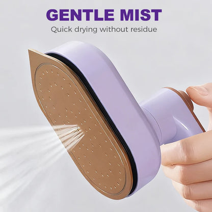 Portable Handheld Steam Iron with Rotating Head