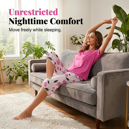 Women’s Floral Stretch Lounge Set