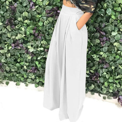 Women’s High-Waisted Wide-Leg Trousers
