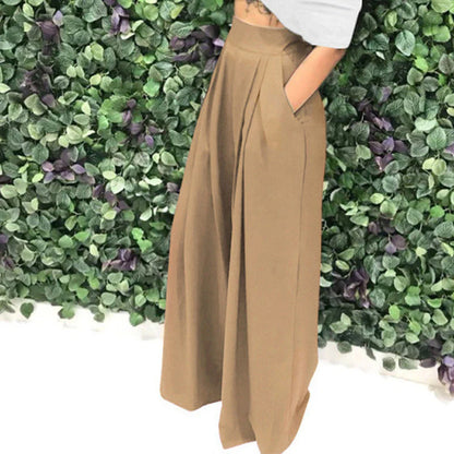 Women’s High-Waisted Wide-Leg Trousers