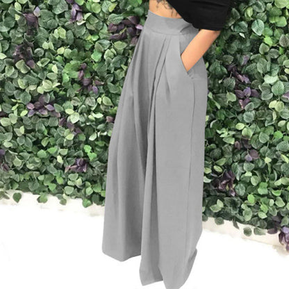 Women’s High-Waisted Wide-Leg Trousers