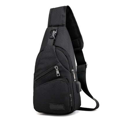 Multi-Pocket Crossbody Sling Bag