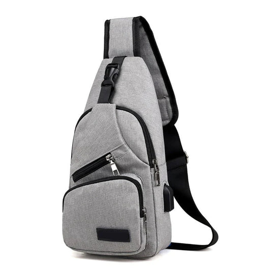 Multi-Pocket Crossbody Sling Bag