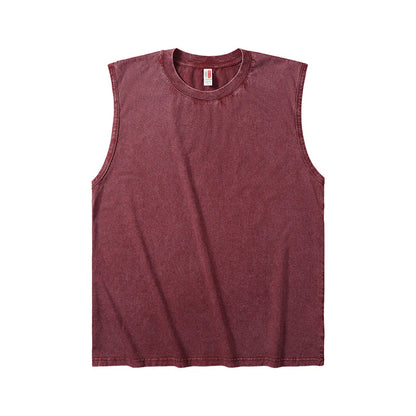 Men’s Vintage-Wash Sleeveless Tank Top