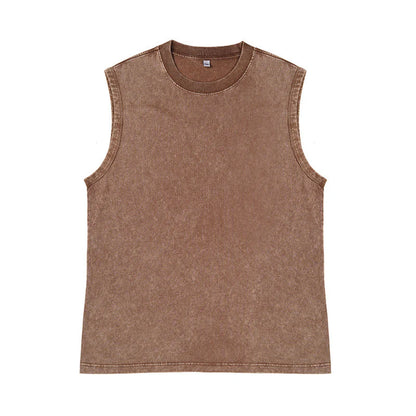 Men’s Vintage-Wash Sleeveless Tank Top