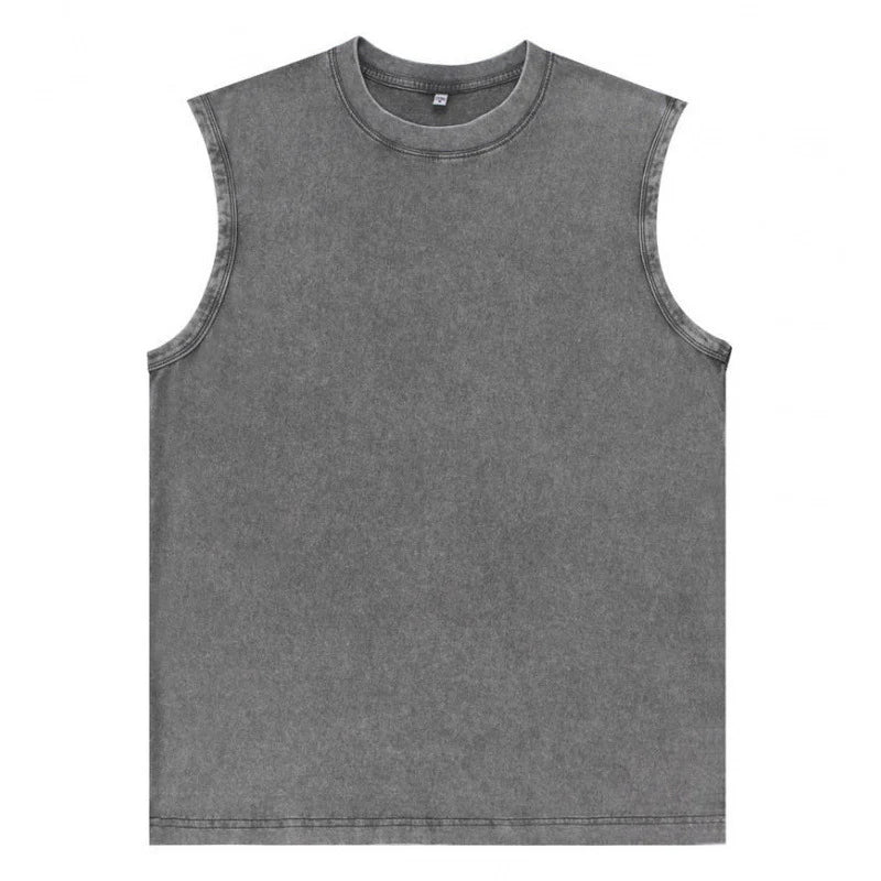 Men’s Vintage-Wash Sleeveless Tank Top