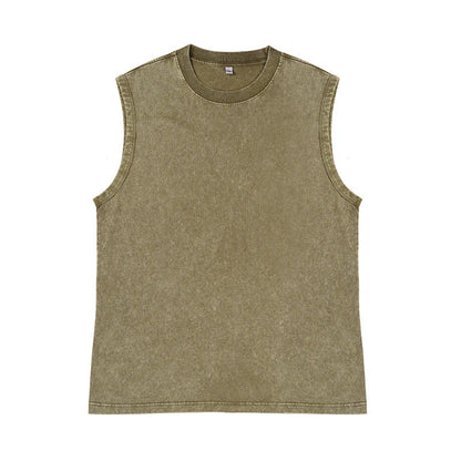 Men’s Vintage-Wash Sleeveless Tank Top