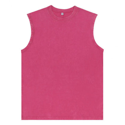 Men’s Vintage-Wash Sleeveless Tank Top