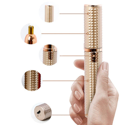 Portable Multi-Head Eyebrow Trimmer