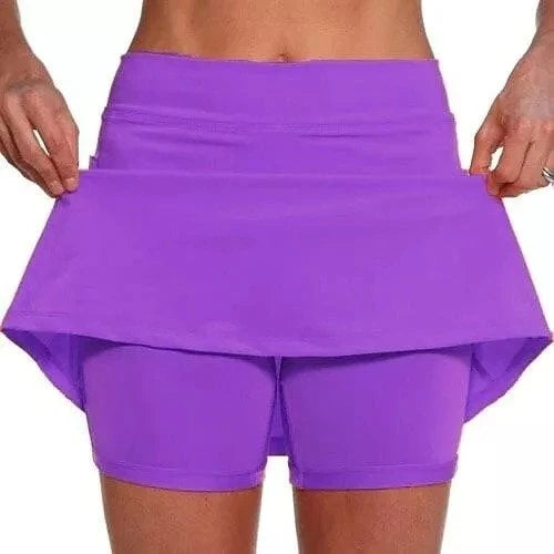 Women's Skirt-Style Active Shorts