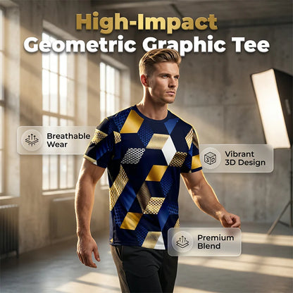 Geometric Print T-Shirt