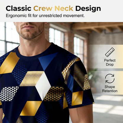 Geometric Print T-Shirt
