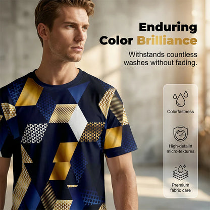 Geometric Print T-Shirt