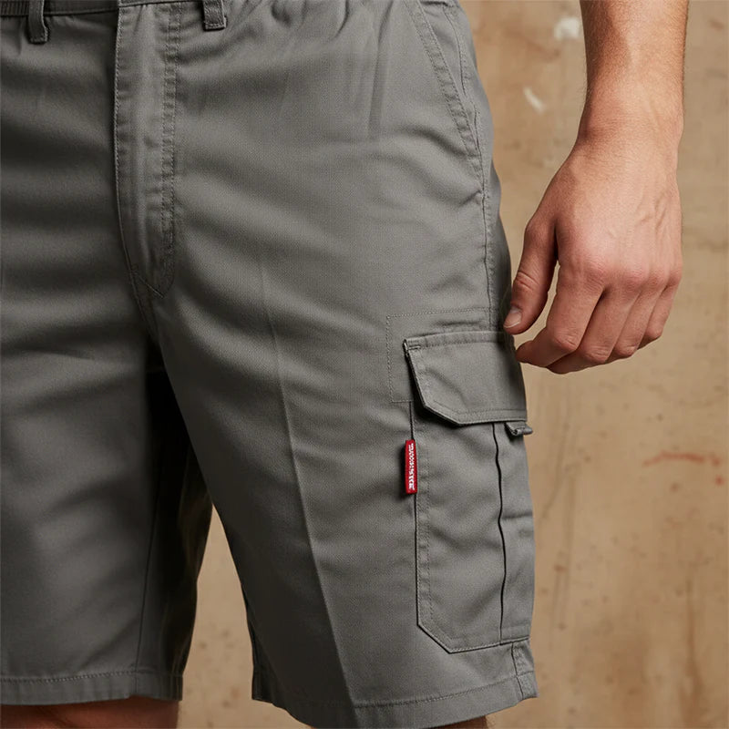 Men’s Elasticated Waist Cargo Shorts
