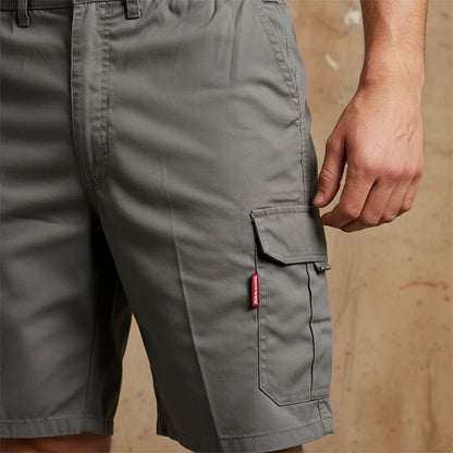 Men’s Elasticated Waist Cargo Shorts