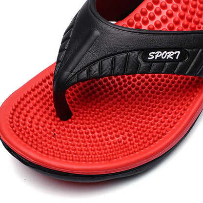 Men’s Textured Flip-Flops