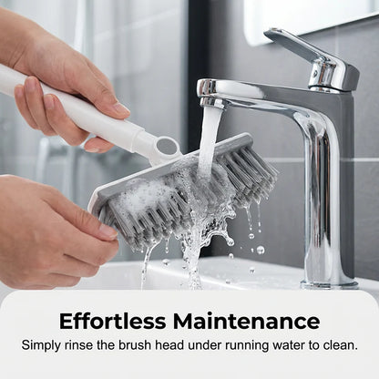 Long-Handle Grout Brush and Squeegee