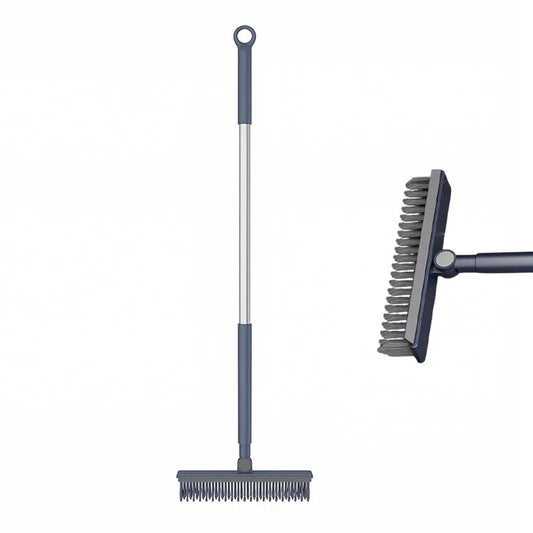 Long-Handle Grout Brush and Squeegee