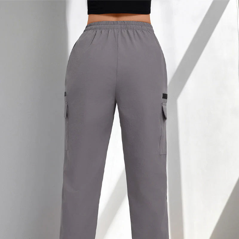 Women’s Drawstring Cargo Trousers