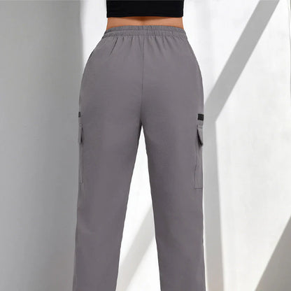 Women’s Drawstring Cargo Trousers