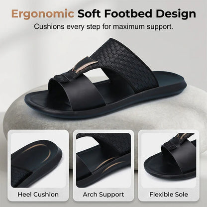 Men’s Woven Slide Sandals