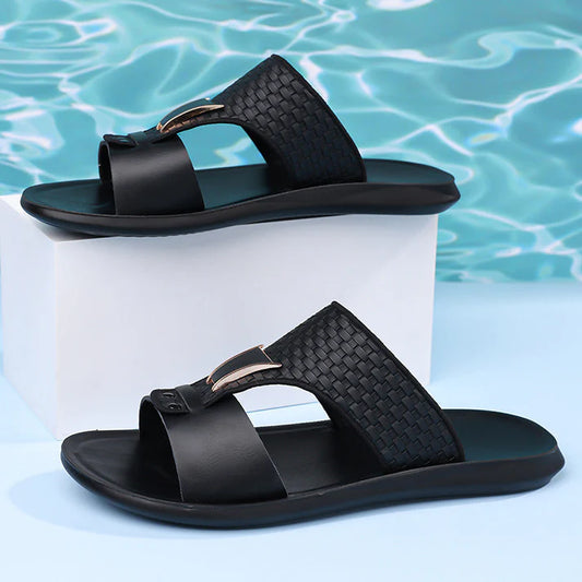 Men’s Woven Slide Sandals