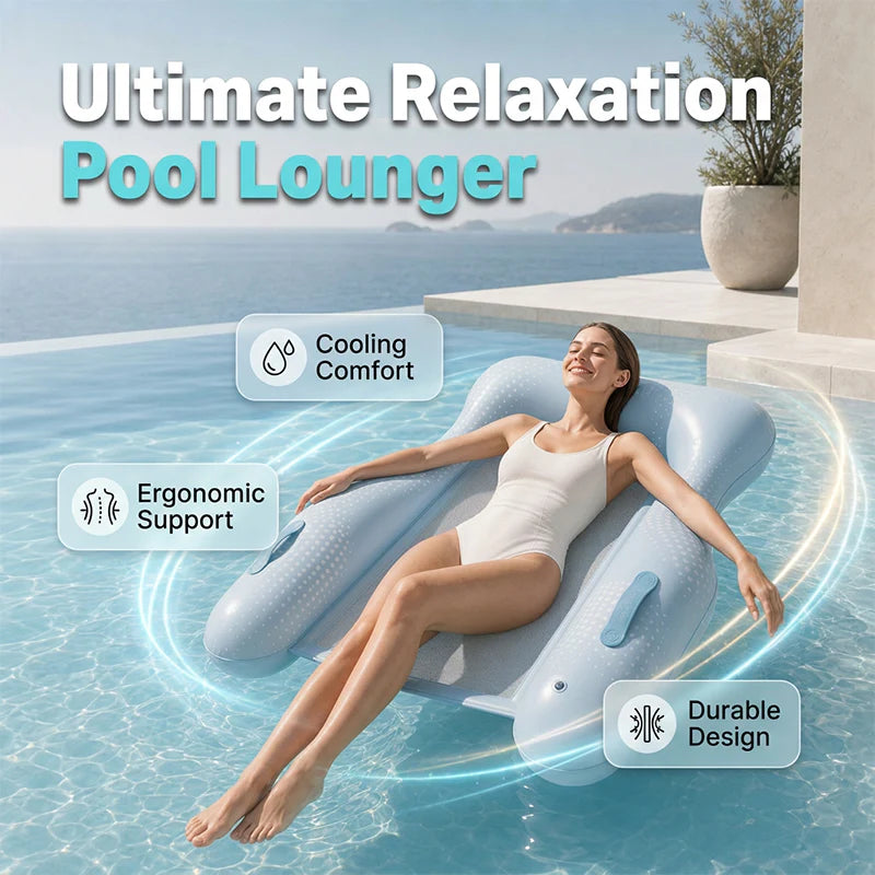 Inflatable Mesh Pool Lounger