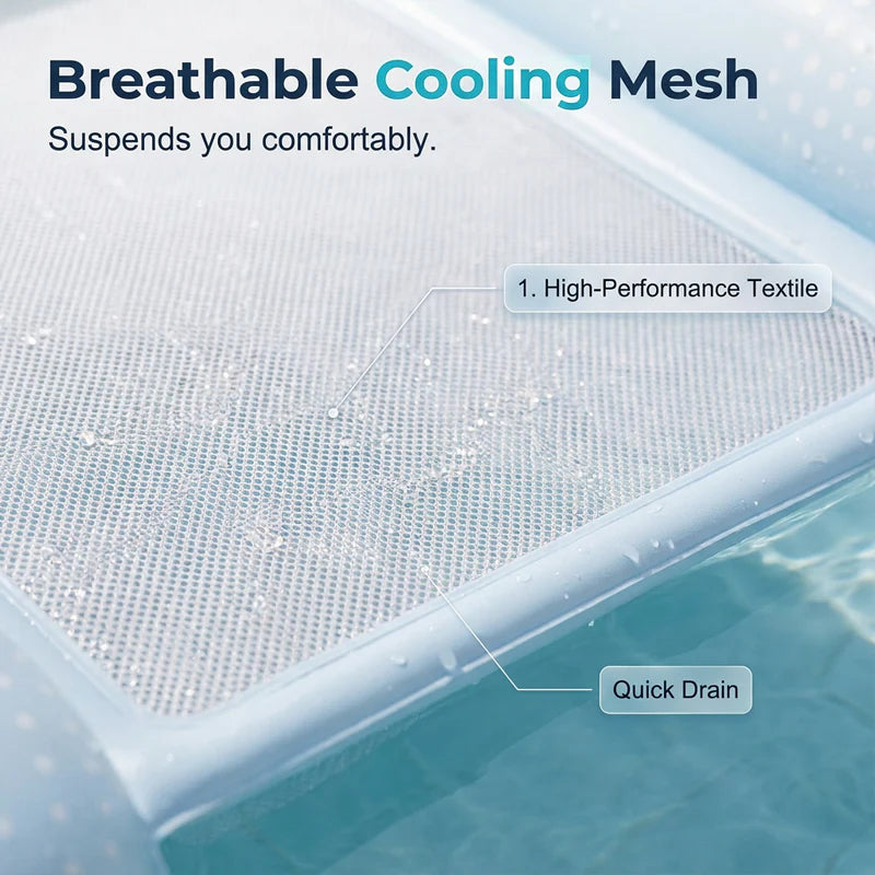 Inflatable Mesh Pool Lounger
