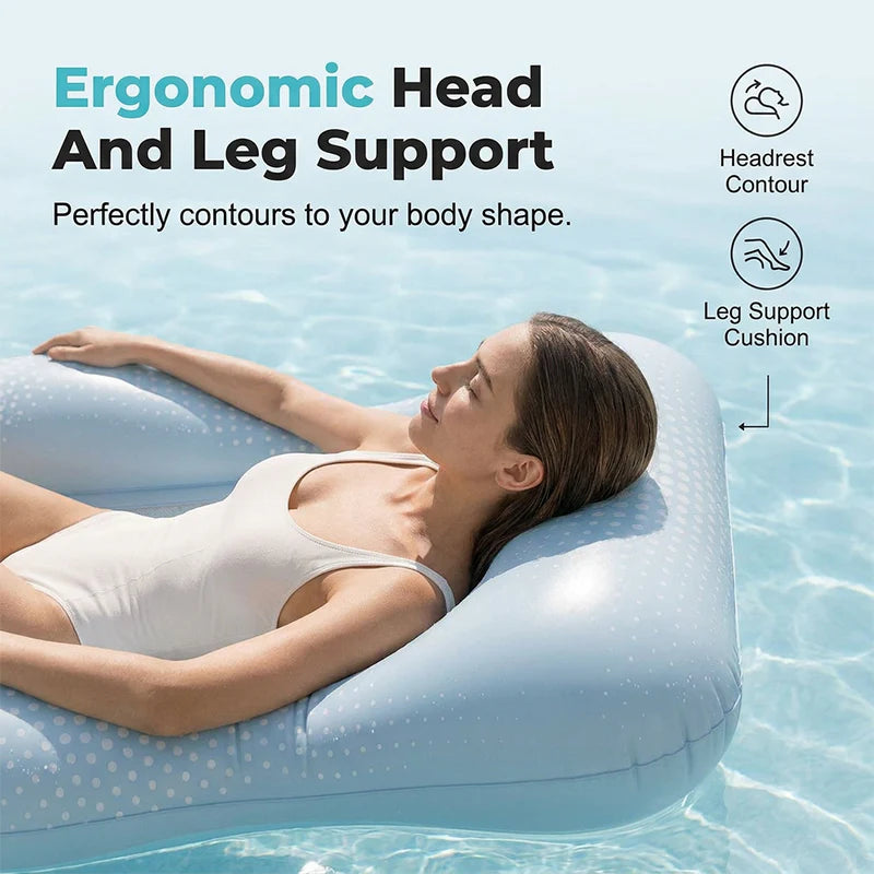 Inflatable Mesh Pool Lounger