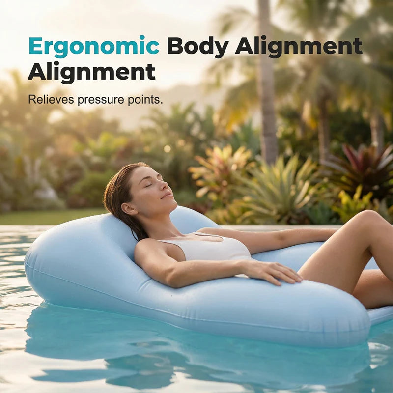 Inflatable Mesh Pool Lounger
