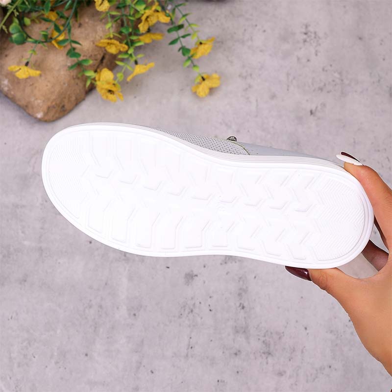 Women's Knitted Platform Trainers