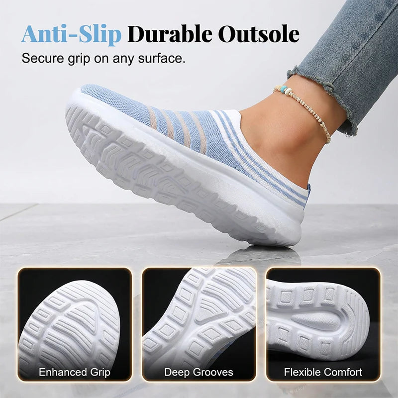 Women’s Mesh Slip-On Mule Trainers