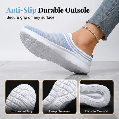 Women’s Mesh Slip-On Mule Trainers