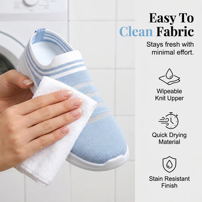 Women’s Mesh Slip-On Mule Trainers