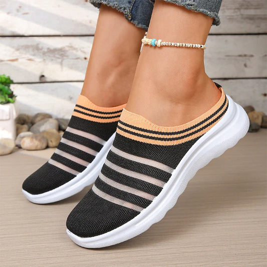 Women’s Mesh Slip-On Mule Trainers