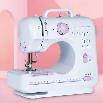 Compact Multi-Stitch Sewing Machine