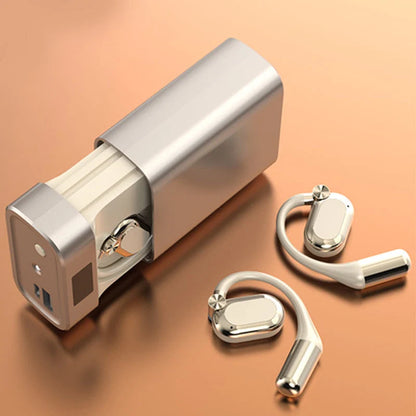 Open Ear Wireless Earphones with Light Case