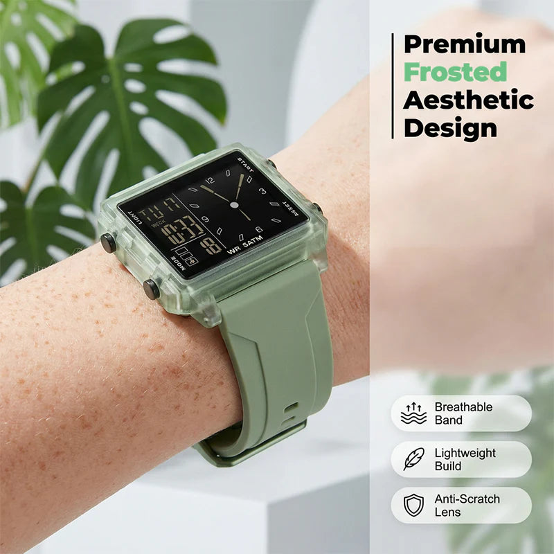 Transparent Digital Watch
