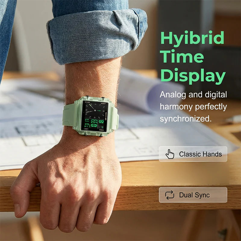 Transparent Digital Watch