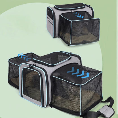 Expandable Pet Carrier Bag