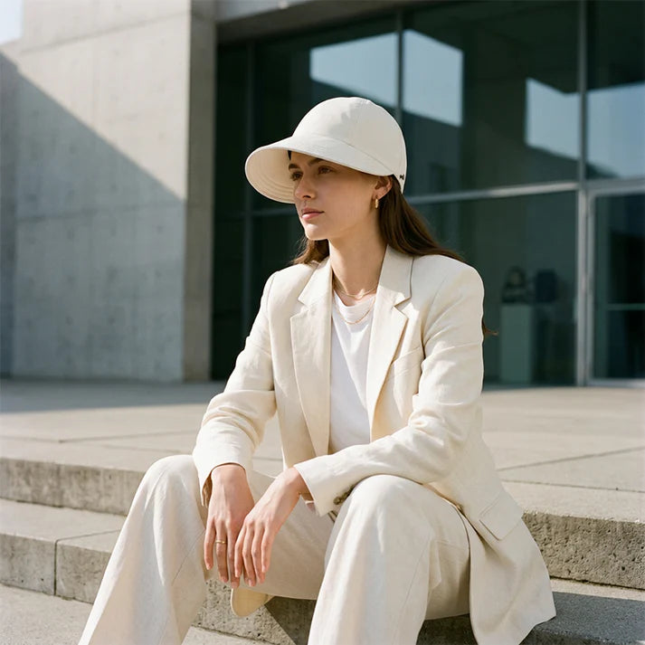 Women's Adjustable Ponytail Sun Cap